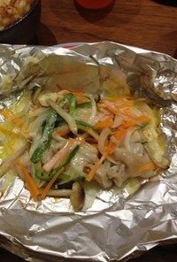 作り置きOK！鶏と野菜のホイル焼き