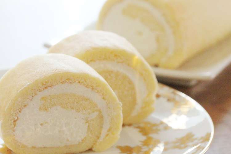 チーズクリームの米粉ロールケーキ レシピ 作り方 By りょーーーこ クックパッド