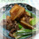 焼肉のタレで☆がっつり簡単♡肉豆腐