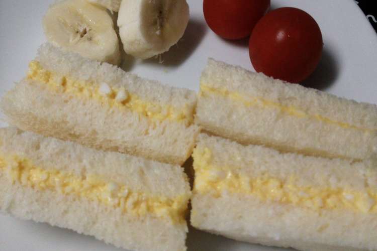 離乳食後期 たまごサンド マヨ不要 レシピ 作り方 By Delica様 クックパッド 簡単おいしいみんなのレシピが360万品