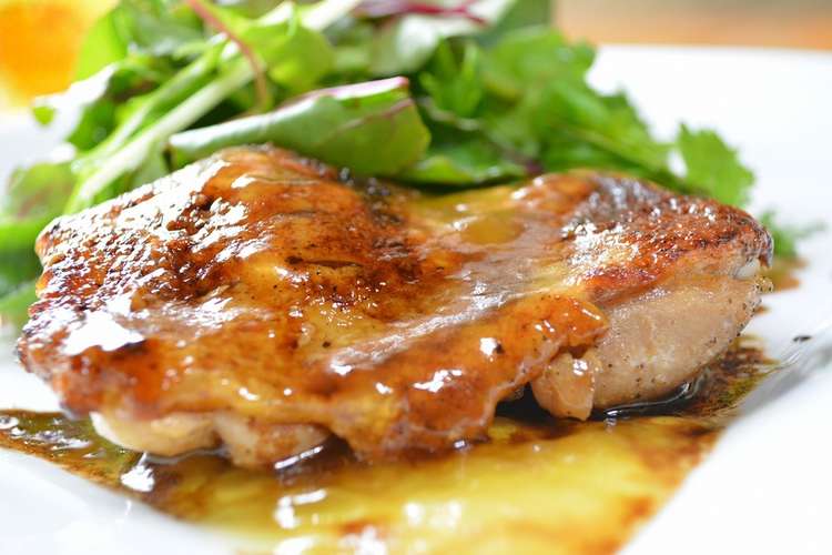 お酒ジュレでチキンステーキ レシピ 作り方 By Naochan80 クックパッド 簡単おいしいみんなのレシピが360万品