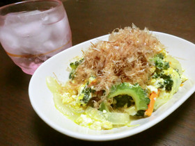 超簡単!沖縄仕込みのゴーヤチャンプル♡