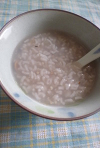 活力鍋で・おかゆ(16穀米入り)