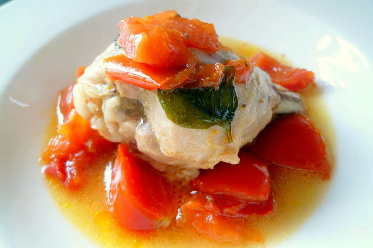 骨付きチキンのフレッシュトマト煮 レシピ 作り方 By きまらむたき クックパッド 簡単おいしいみんなのレシピが360万品