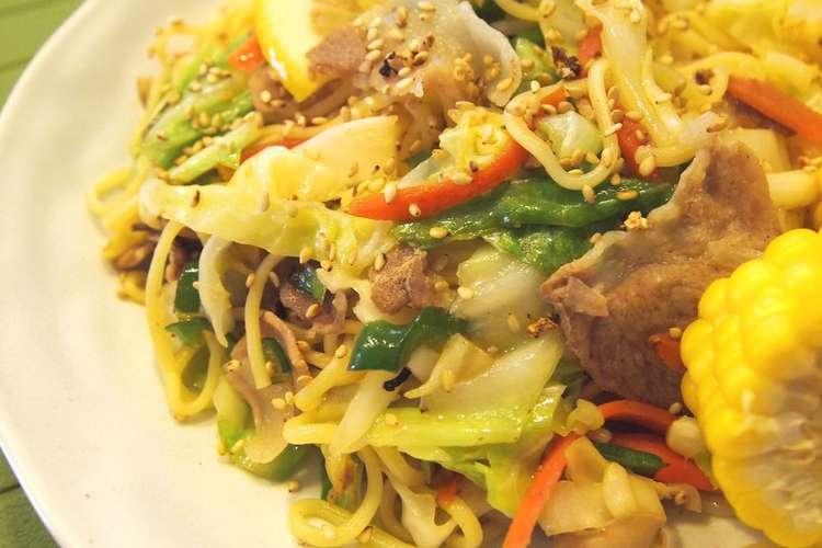 大人気 野菜たっぷり塩焼きそば レシピ 作り方 By とむまろ クックパッド 簡単おいしいみんなのレシピが352万品