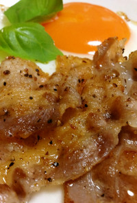 薄切り豚バラ肉 de 自家製パンチェッタ