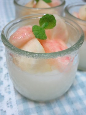**夏限定** カルピスゼリー
