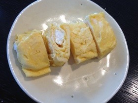 クリームチーズ卵焼き♡の画像