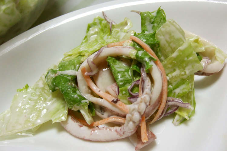 暑い夏でもたくさん食べれる簡単いかサラダ レシピ 作り方 By がんちゃんのお家 クックパッド 簡単おいしいみんなのレシピが374万品