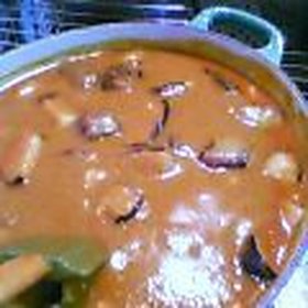 大根トロトロカレー(揚げ茄子、ひよこ豆入り)
