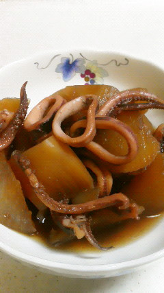 イカと大根の煮物