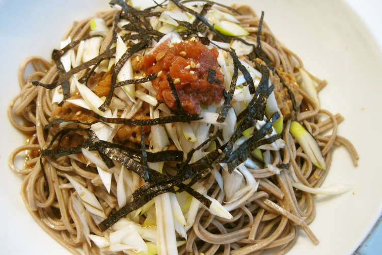 ヘルシー蕎麦 レシピ 作り方 By Tocomoc クックパッド 簡単おいしいみんなのレシピが357万品