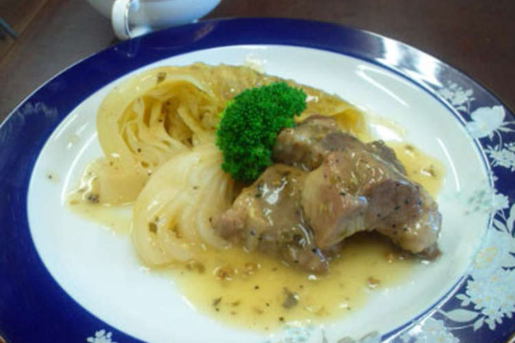 豚肉のビール煮 本格フレンチ レシピ 作り方 By 桑水流みき クックパッド