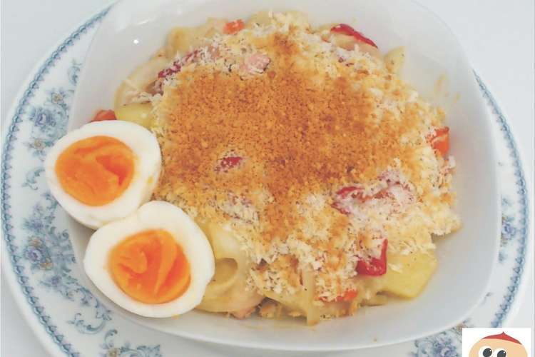 今日の昼食 もったり感のシチューパスタ レシピ 作り方 By わしライブ クックパッド 簡単おいしいみんなのレシピが366万品