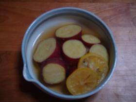五郎島金時(さつまいも)のレモン煮