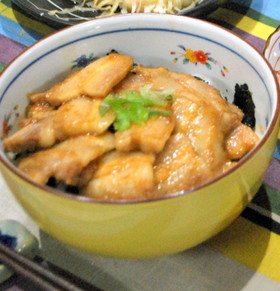 豚バラブロックで♪ おいし~ぃ豚丼