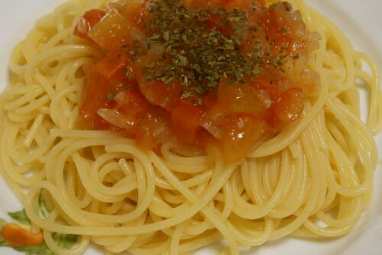 レンジで簡単 冷製パスタトマトソース レシピ 作り方 By ぽめchan クックパッド 簡単おいしいみんなのレシピが352万品