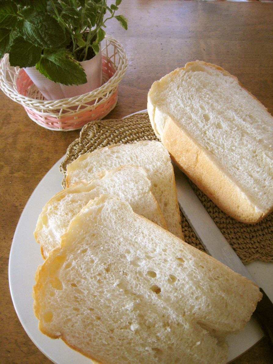 ふんわりミルキー食パン＊早焼き＊の画像