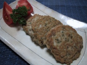 ∽∽中性脂肪撃退レシピ いわしの落とし焼き∽∽