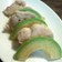 鶏ムネとアボカドの柚子胡椒ソース