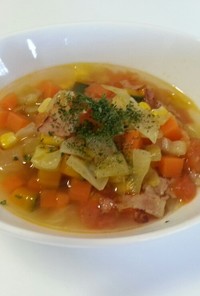 ベジブロス・野菜たっぷりスープ
