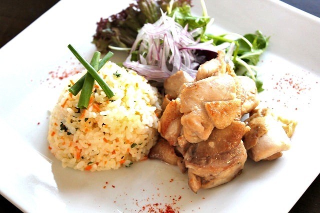 ギリシャ風レモンガーリックチキンサラダのレシピ