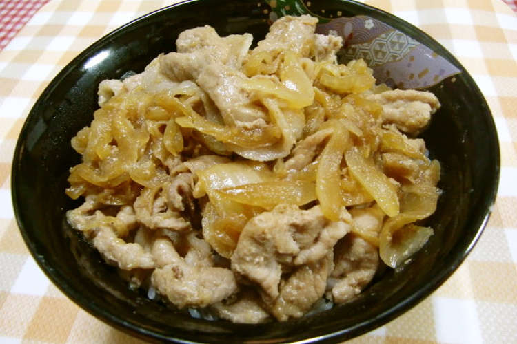 簡単 すき焼きのたれで 豚丼で す レシピ 作り方 By たかしママ クックパッド 簡単おいしいみんなのレシピが353万品