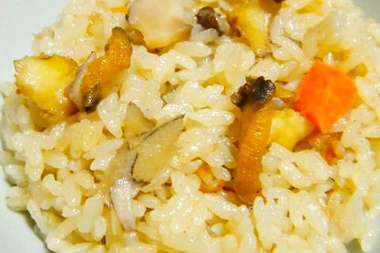 サザエの炊き込みご飯 レシピ 作り方 By シュルツィ クックパッド 簡単おいしいみんなのレシピが356万品