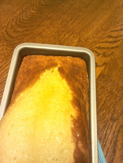 HKMでバターケーキの写真