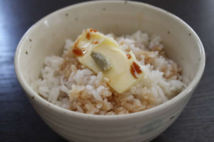 アカン飯 バター ねりわさび 醤油ご飯 レシピ 作り方 By ミ ちん クックパッド 簡単おいしいみんなのレシピが352万品