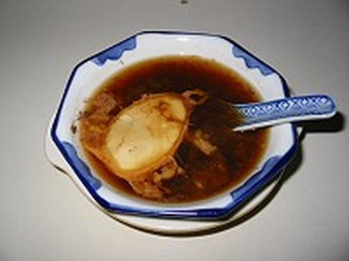 香港の「糖水」ー茶葉蛋糖水の写真