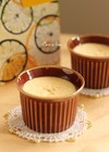 オレンジ風味のクリームチーズプリン