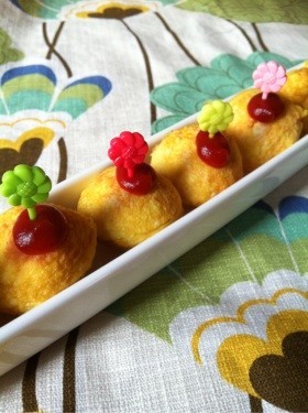 たこ焼き器で⁉簡単コロコロオムライス♡