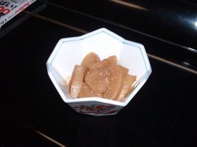 イカのきもと大根の煮物