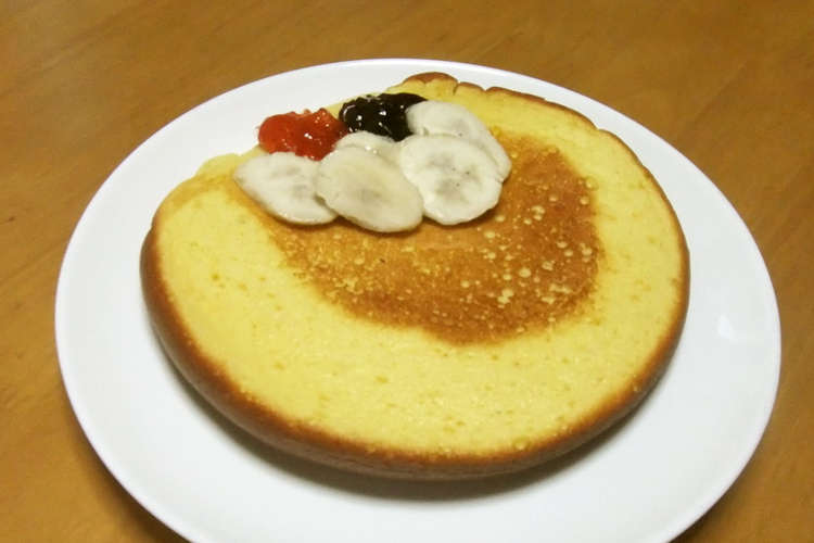ふわっふわ スポンジ風パンケーキ レシピ 作り方 By ｍｉｑｕｉｔ クックパッド 簡単おいしいみんなのレシピが350万品