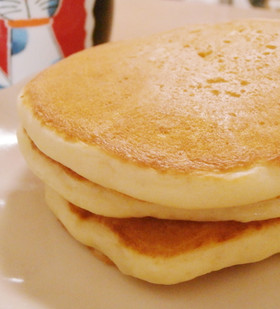 簡単ふわふわん!ハワイ味のパンケーキ☆