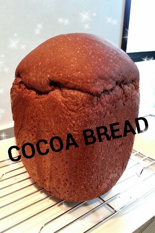 HB ココアパウダーの食パンの画像