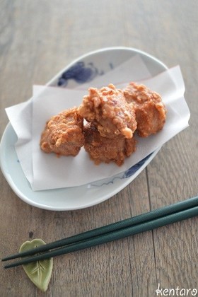醤油麹でまぐろの竜田揚げ