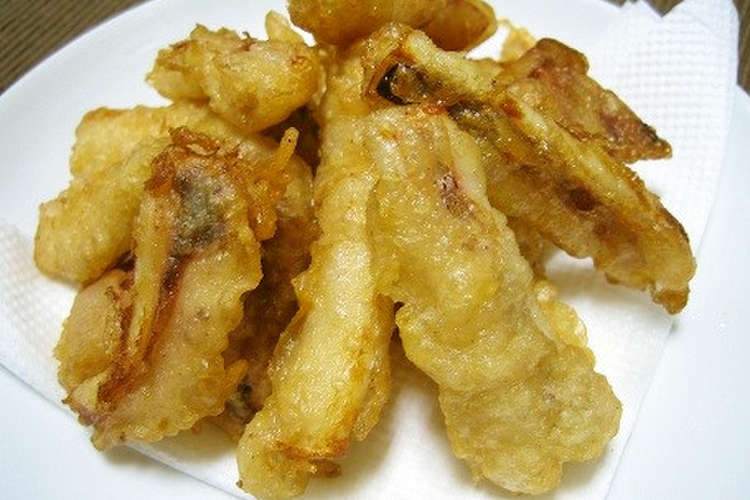 ビールがすすむ 簡単 イカの味付き天ぷら レシピ 作り方 By Jack0904 クックパッド 簡単おいしいみんなのレシピが356万品
