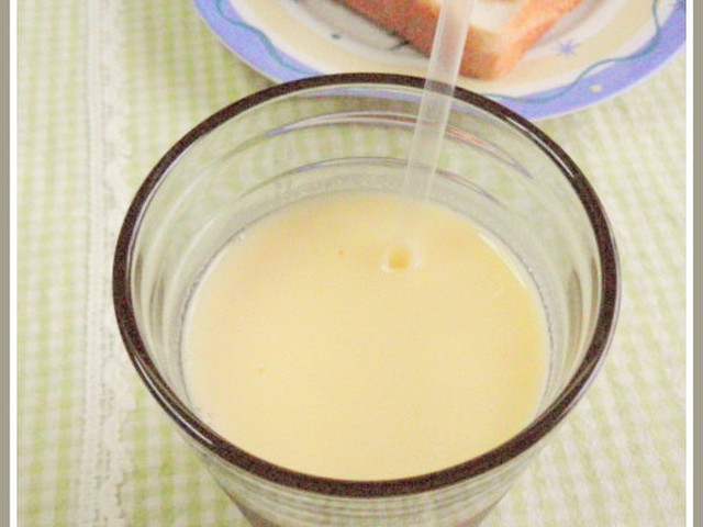 オレンジジュースと豆乳のドリンク レシピ 作り方 By Yumyum0618 クックパッド 簡単おいしいみんなのレシピが367万品