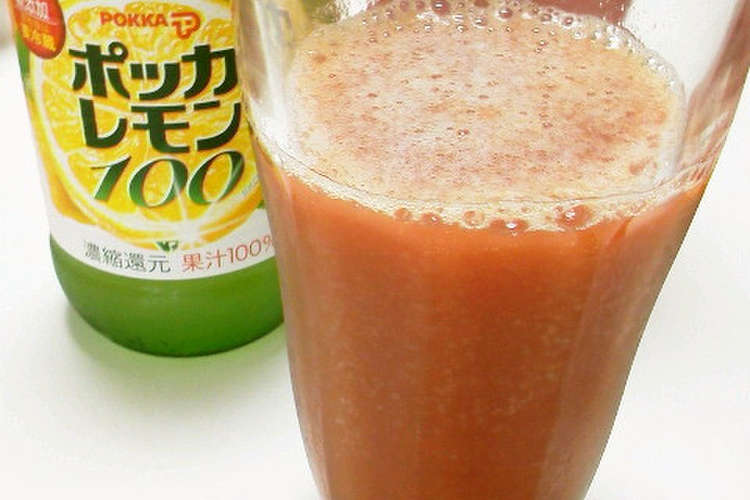 お肌に嬉しい レッドアイ風 レシピ 作り方 By にっしぃ クックパッド