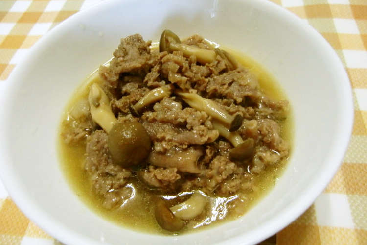 簡単 馬肉の スジ肉の煮込み です レシピ 作り方 By たかしママ クックパッド