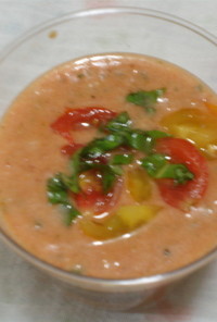 超簡単!トマトの冷製スープ
