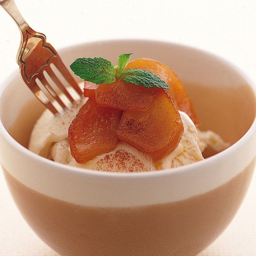 おいしいキャラメルリンゴのレシピ