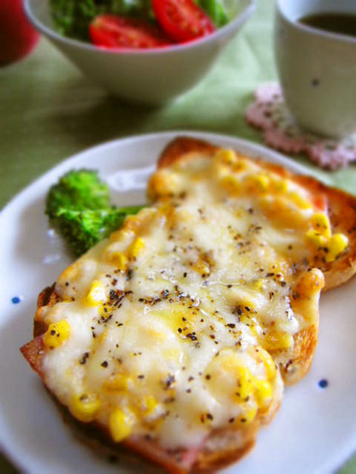 朝食やランチに♪欲張りチーズトースト♡の写真