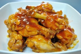 鶏手羽元のケチャップ煮