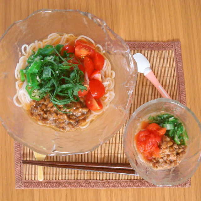 離乳食 大人 納豆とオクラのそうめん レシピ 作り方 By Haru クックパッド 簡単おいしいみんなのレシピが360万品