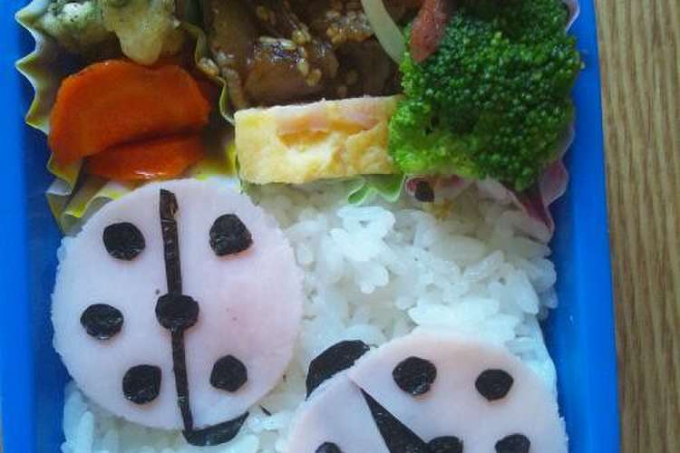 簡単 てんとう虫のキャラ弁 レシピ 作り方 By さやねぇ クックパッド 簡単おいしいみんなのレシピが355万品