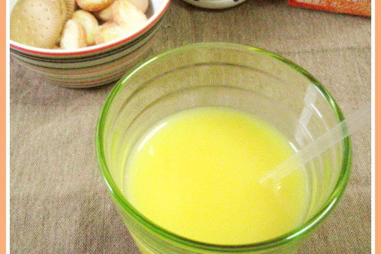 カルピスとオレンジジュースのドリンク レシピ 作り方 By Yumyum0618 クックパッド