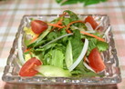 プチトマトのグリーンサラダ